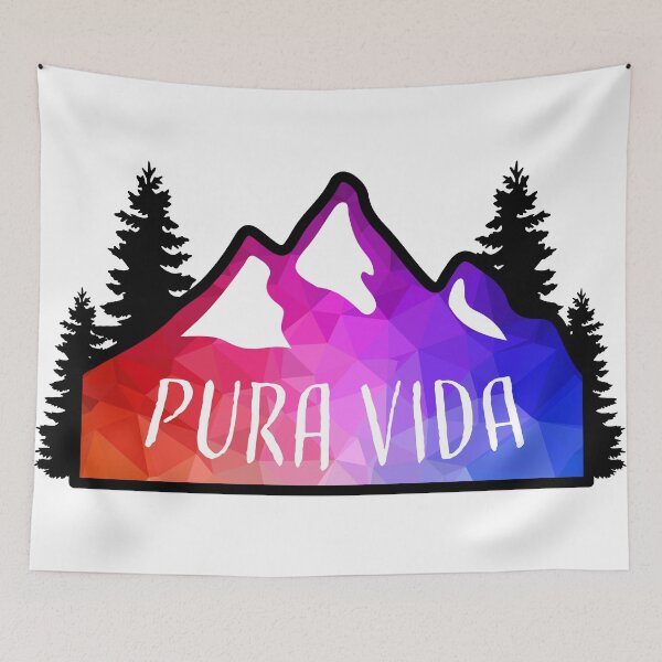 Item preview, Geometric Colorful Mountain Pura Vida designed and sold by KlehmInTime.