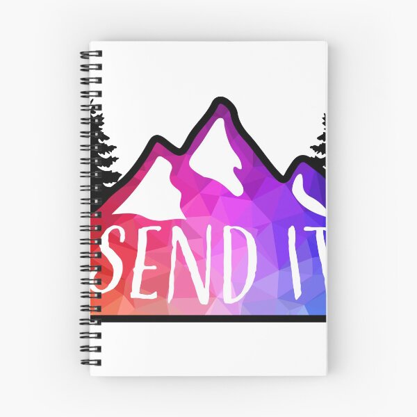 Item preview, Geometric Colorful Mountain Send It designed and sold by KlehmInTime.