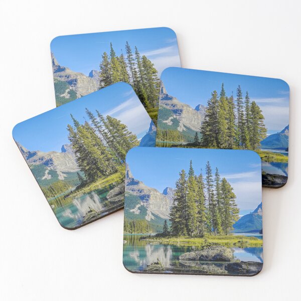 Item preview, Maligne Lake Spirit Island Jasper National Park Alberta Canada designed and sold by WayneOxfordPh.