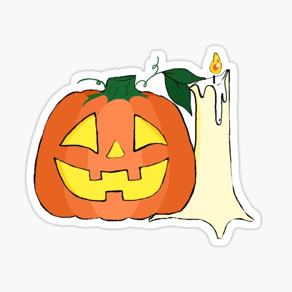 Item preview, Jack O' Lantern and Candles designed and sold by KangarooZach41.