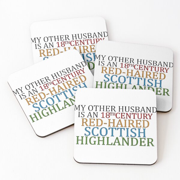 Item preview, My Other Husband is an 18th Century Red-Haired Scottish Highlander designed and sold by samer11.