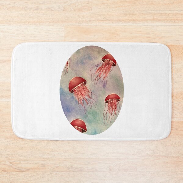 Item preview, Jellyfish watercolor designed and sold by Julia Kopp.