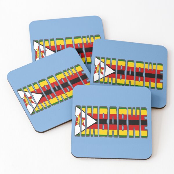 Item preview, Fuente de Zimbabwe con bandera de Zimbabwe designed and sold by Havocgirl.
