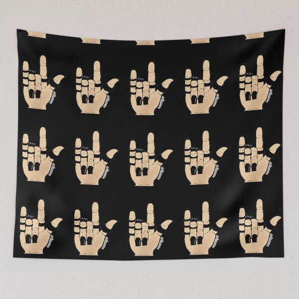 Item preview, I love you ASL hand and rings  designed and sold by hannaHKyong.