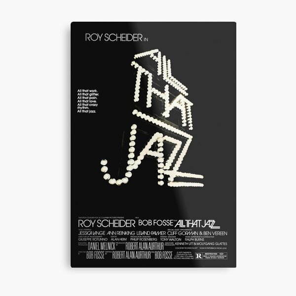 All That Jazz Poster Metal Print