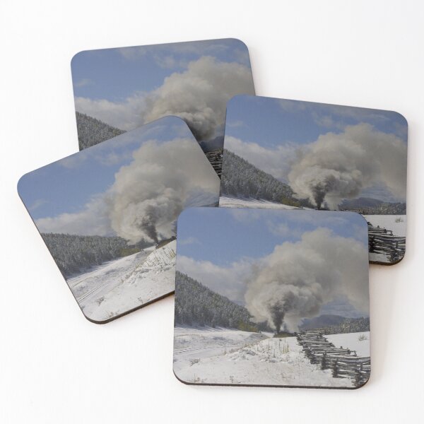 Item preview, Train in Snow with Fence designed and sold by Spattergull.