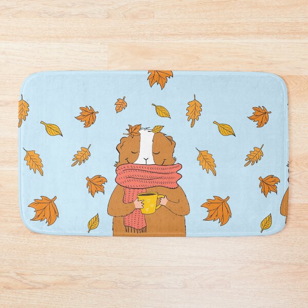 Item preview, Guinea pigs feeling autumn vibes  designed and sold by mondesign26.