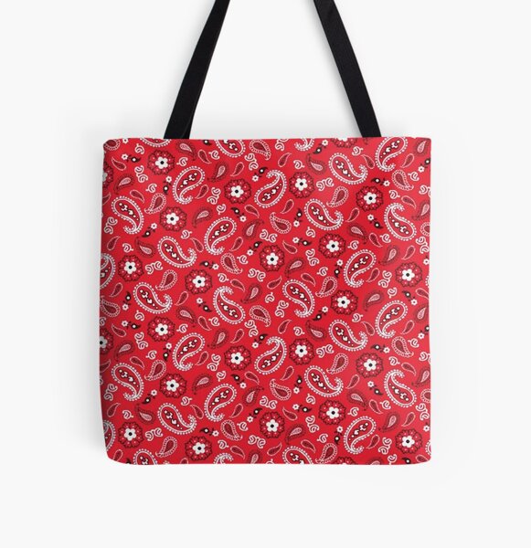 Red Bandana Tote Bag -  Sweden