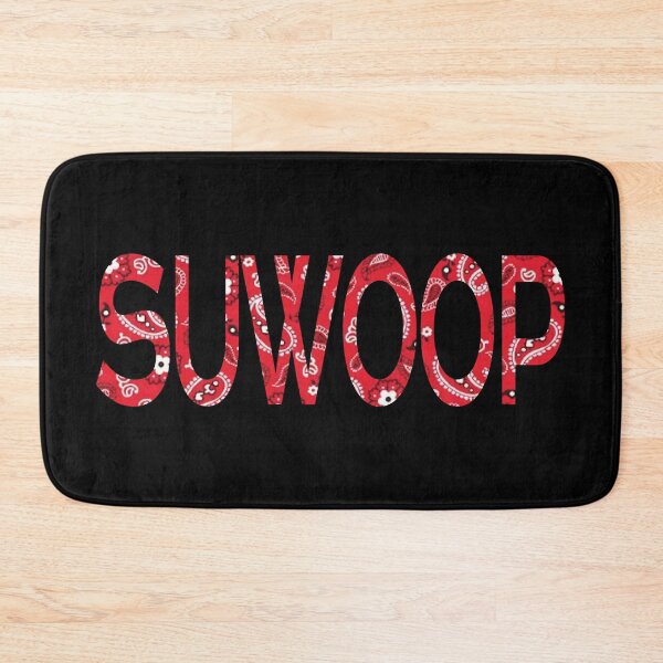 Item preview, SUWOOP bandana pattern designed and sold by getpressedshirt.