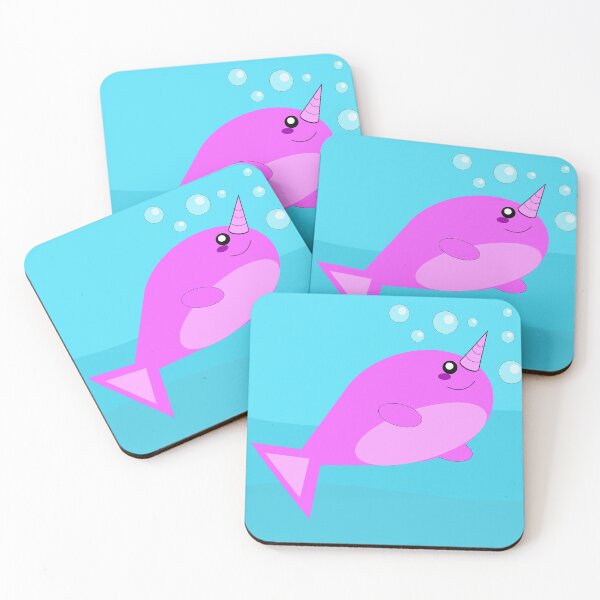 Item preview, Bubbly Narwhal designed and sold by bunhuggerdesign.