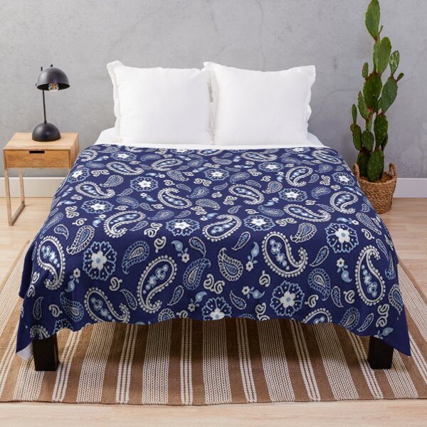 Crip blue bandana discount blanket