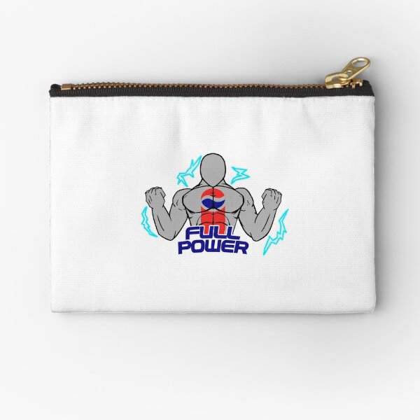 Pepsi Man Zipper Pouches Redbubble - thai game on roblox pepsi man review youtube