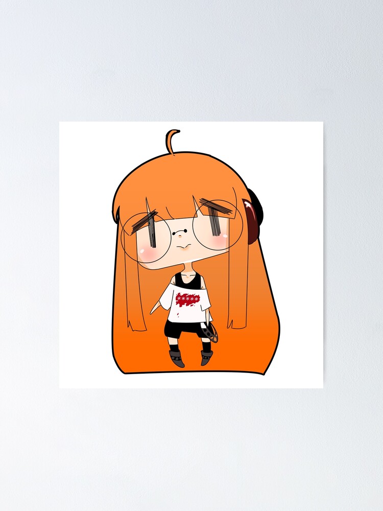 Futaba Kawaii Chibi Poster By Raspdere Redbubble