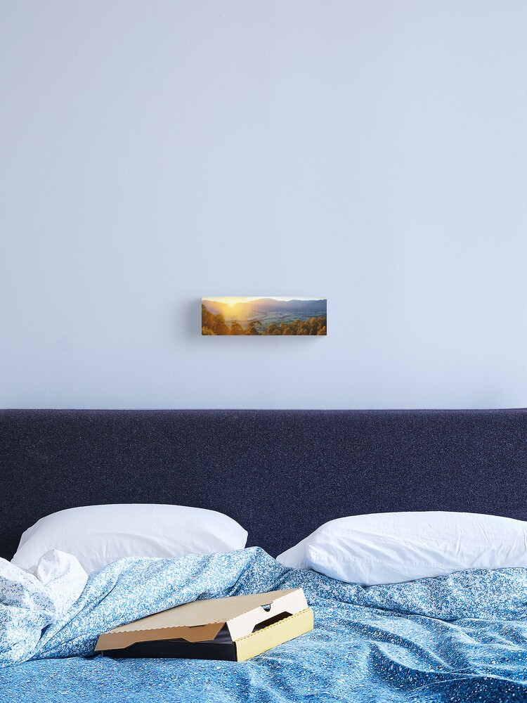 Thumbnail 2 of 3, Canvas Print, Mt Beauty Township, Kiewa Valley, Victoria, Australia designed and sold by Chockstone.