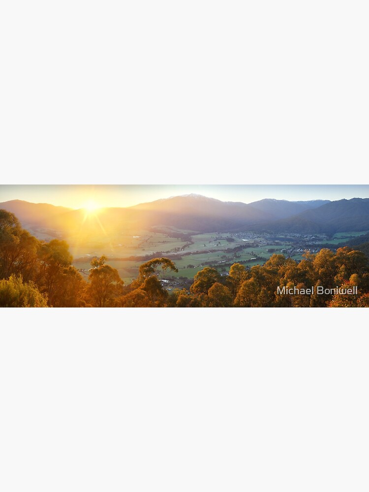 Thumbnail 3 of 3, Poster, Mt Beauty Township, Kiewa Valley, Victoria, Australia designed and sold by Chockstone.