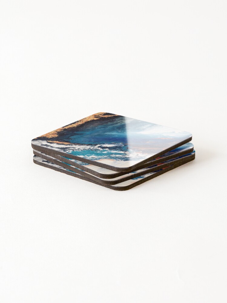 Thumbnail 4 of 5, Coasters (Set of 4), Marble designed and sold by Rachac01.