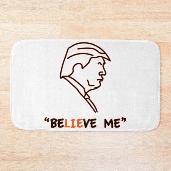 Item preview, Donald Trump Profile Liar BE-LIE-VE ME button designed and sold by judgeart.