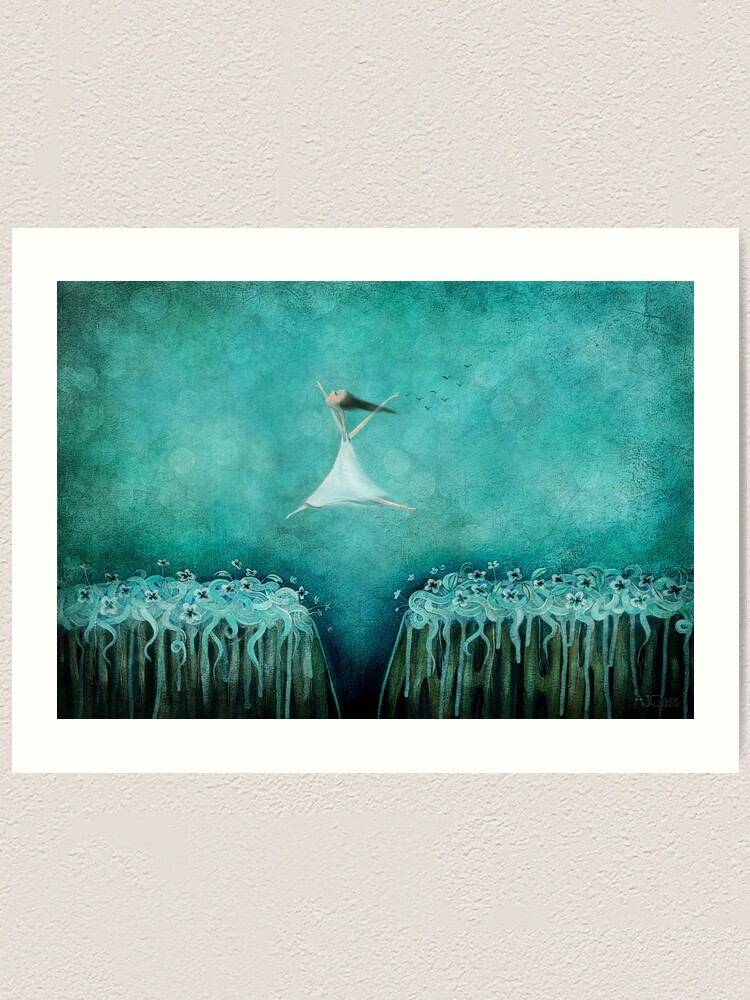 Alternate view of Leap of faith Art Print