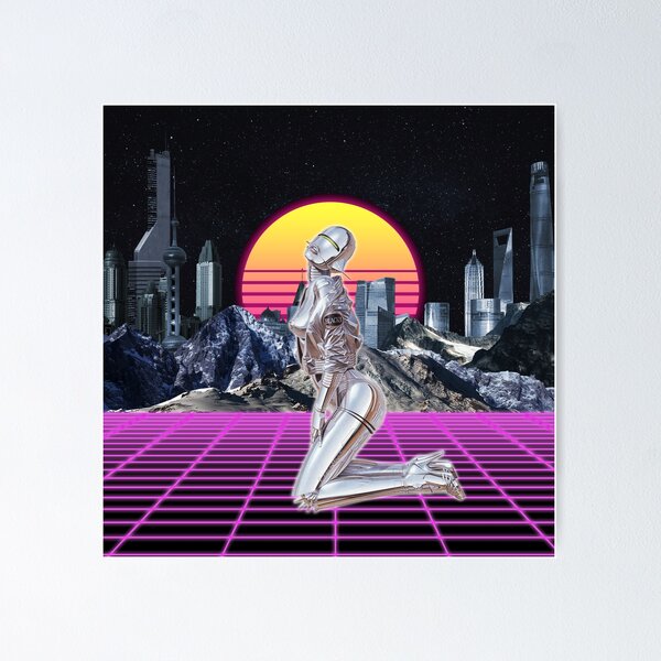 Item preview, Vaporwave Robot designed and sold by Vini O.