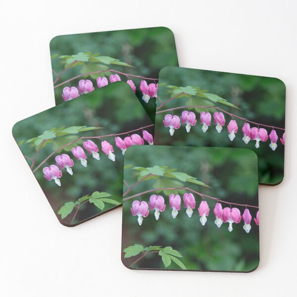 Item preview, A strand of pink and white Bleeding Hearts. designed and sold by Rod Raglin.