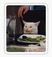 Real Housewives Cat Meme Sticker
