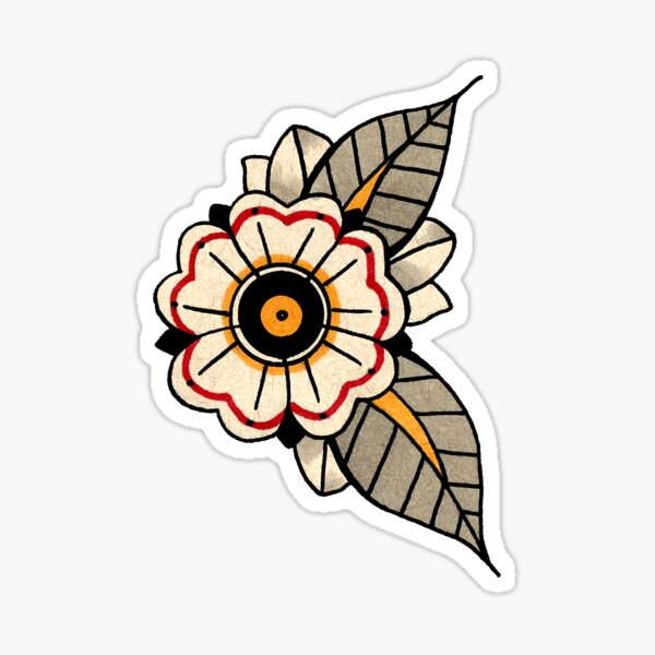 Item preview, Flower designed and sold by KR Tattoos.