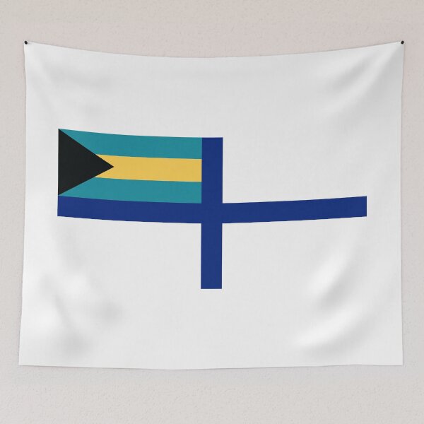 Item preview, Auxiliary Ensign of the Bahamas designed and sold by wickedcartoons.
