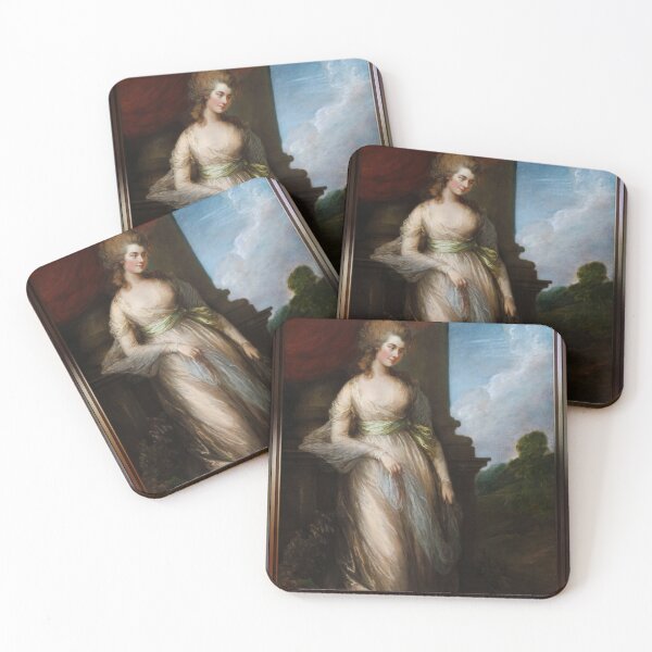 Item preview, Georgiana Duchess of Devonshire by Thomas Gainsborough designed and sold by Xzendor7 Digital Art Creations.