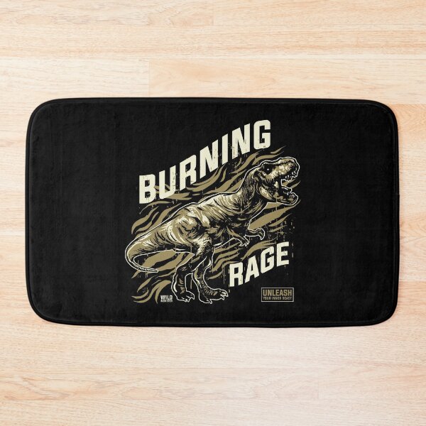 Item preview, Burning Rage - Unleash Your Inner Beast designed and sold by flipper42.