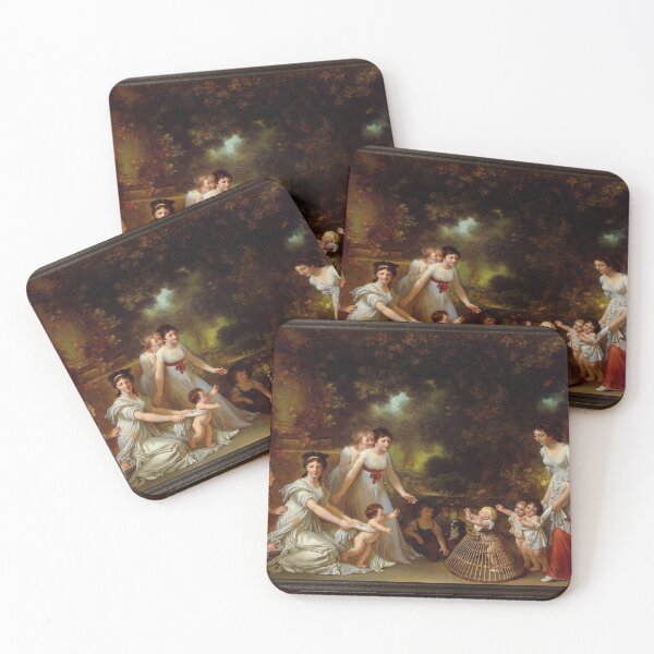 Item preview, The First Steps by Marguerite Gérard - Old Masters Prints designed and sold by Xzendor7 Digital Art Creations.