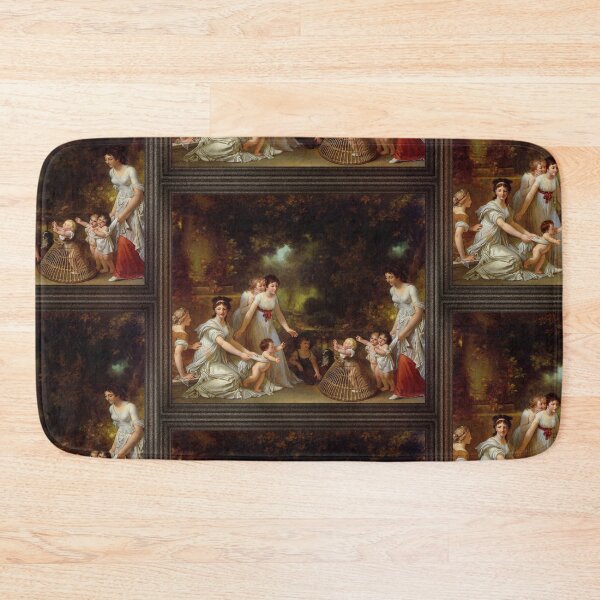 Item preview, The First Steps by Marguerite Gérard - Old Masters Prints designed and sold by Xzendor7 Digital Art Creations.