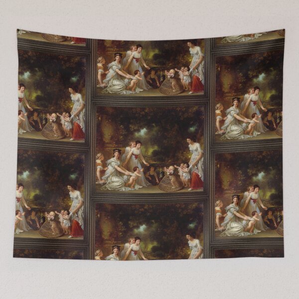 Item preview, The First Steps by Marguerite Gérard - Old Masters Prints designed and sold by Xzendor7 Digital Art Creations.