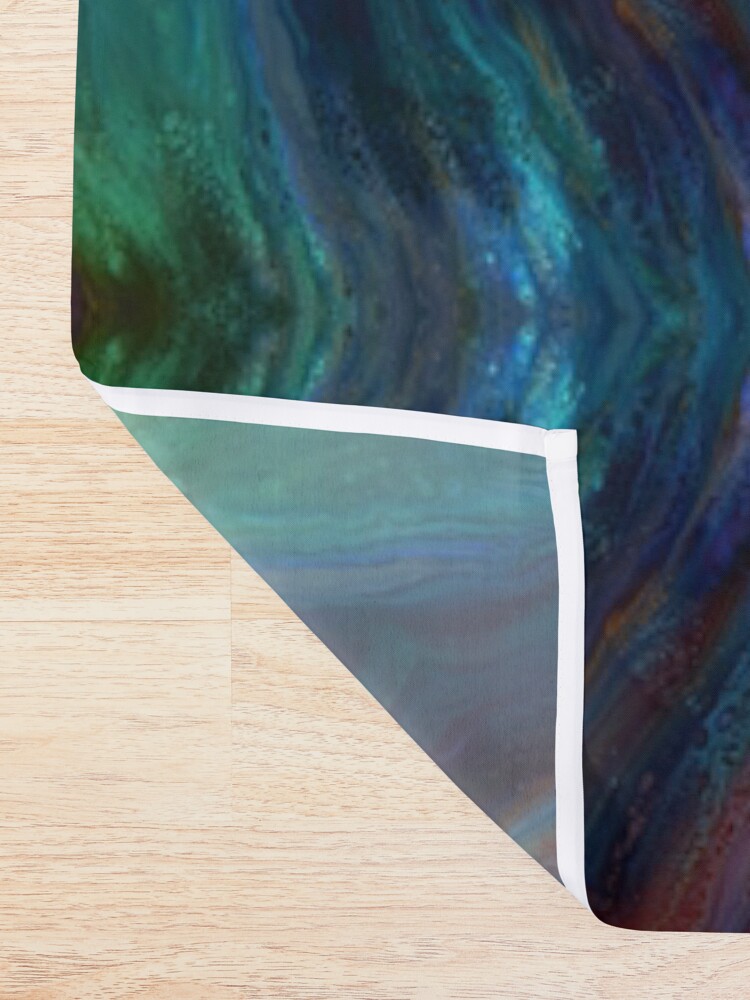 Alternate view of Aurora: rainbow Shower Curtain