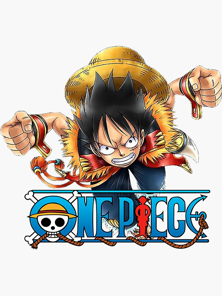 one piece 1 sticker by winngkar redbubble