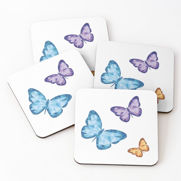 Item preview, Three Poly Butterflies designed and sold by laurendoodles5.