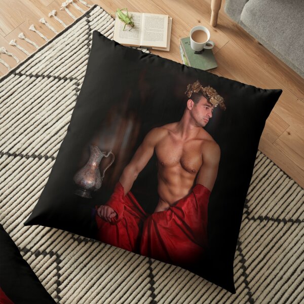 back in time Floor Pillow