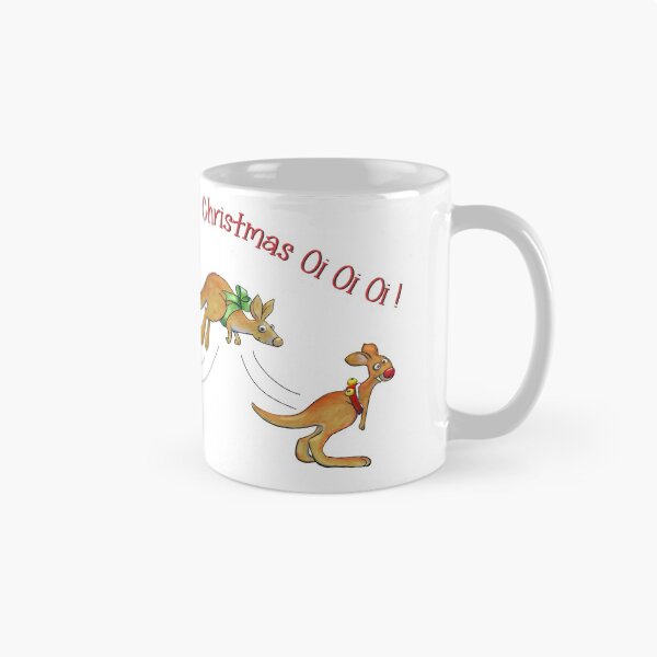 Item preview, Santa in Australia with Kangaroo Sleigh designed and sold by ArtbyNETTY.
