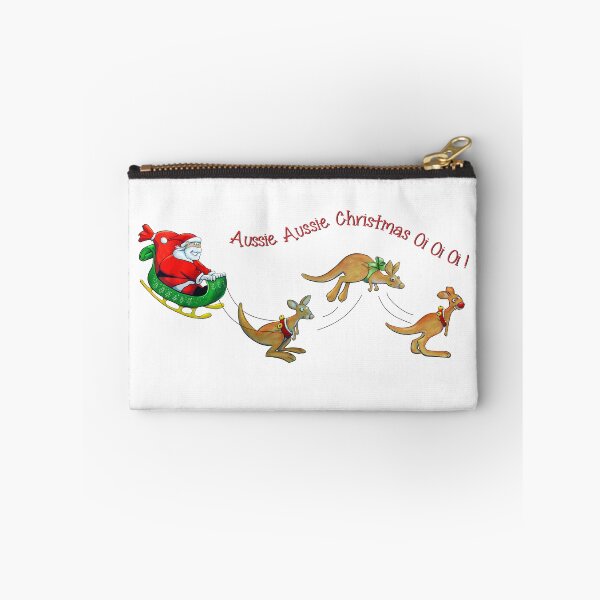 Item preview, Santa in Australia with Kangaroo Sleigh designed and sold by ArtbyNETTY.