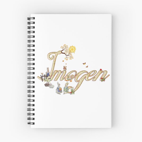 Item preview, IMOGEN / personalised name illustration  designed and sold by FSImages.