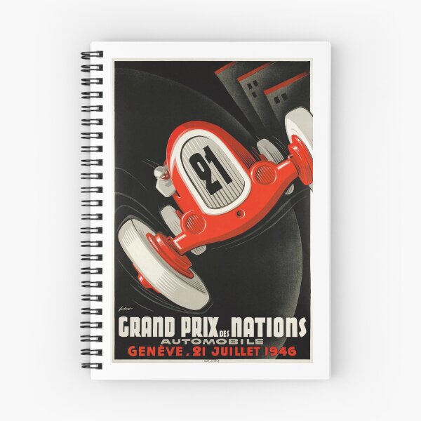Item preview, 1946 Grand Prix des Nations Racing Poster designed and sold by retrographics.