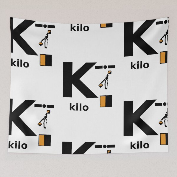 Item preview, K for Kilo (phonetic alphabet) designed and sold by timothybeighton.