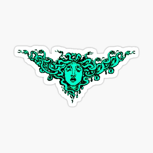Athena's Aegis Armor black Sticker