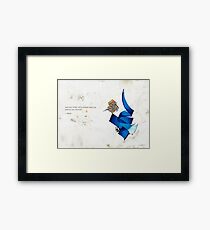 Arabische Kalligraphie - Rumi - Reise ins Selbst Gerahmtes Wandbild