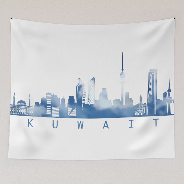 Item preview, KUWAIT City Skyline designed and sold by Elenia Design.