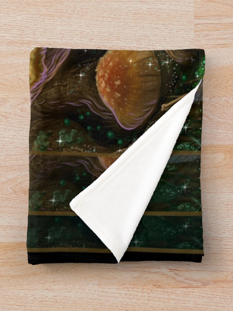 Alternate view of Tuning In Throw Blanket