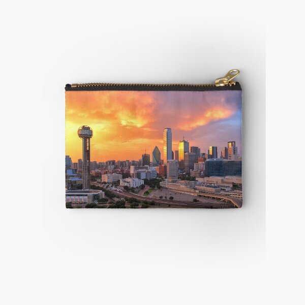 Item preview, Downtown Dallas Fiery Sunset designed and sold by josephhaubert.