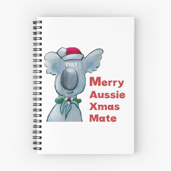 Item preview, Merry Aussie Xmas Koala designed and sold by ArtbyNETTY.