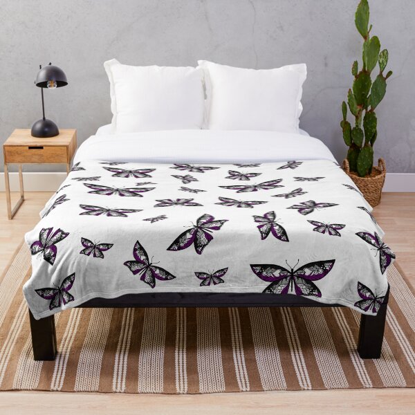 Item preview, Fly With Pride: Asexual Flag Butterfly designed and sold by StephOBrien.