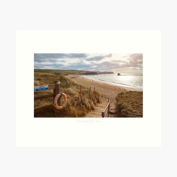 Thurlestone Bay Art Print