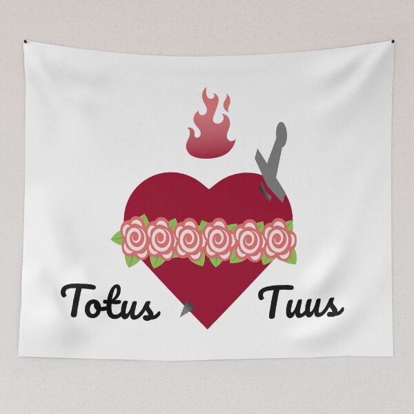 Item preview, Totus Tuus - Immaculate Heart  designed and sold by 21stCsaints.